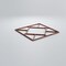 Ekena Millwork Small Hudson Decorative Fretwork Wood Wall Panels, Walnut, 11 3/8"W x 11 3/8"H x 3/8"T WALW12X12X0375HSNWA - alternate 4